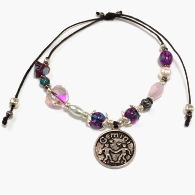 Gemini Love Handmade Beaded Bracelet