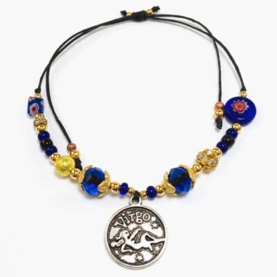 Golden Virgo Floral Bracelet