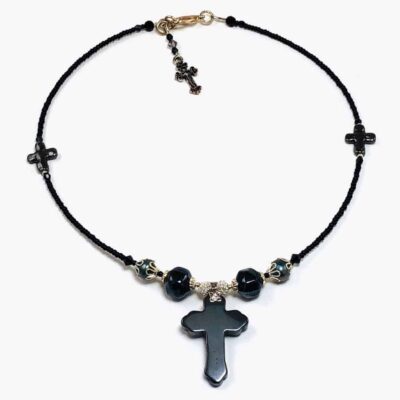 Four Crosses Choker